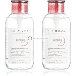   BIODERMA Sensibio H2O Micellás Víz Érzékeny Bőrre 500ml - 2db