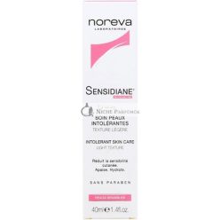   Noreva Sensidiane Intoleráns Bőrápoló Könnyű Textúra, 40ml
