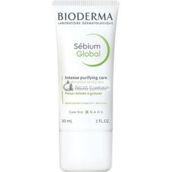   Bioderma Arcápoló Szérum Sebium Global Intenzív Tisztító Ápolás 30ml