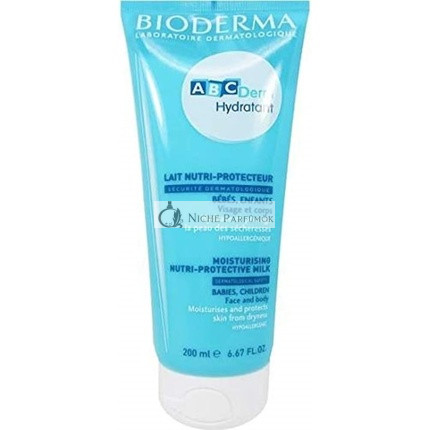 Bioderma ABCDerm Feuchtigkeitsspendende Nutri-Schutz Milch, 200ml