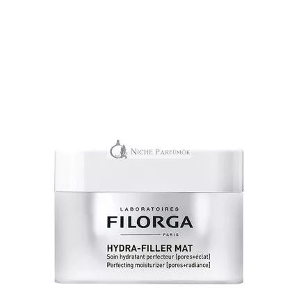Filorga Hydra-Filler Mat Perfektionierende Feuchtigkeitscreme mit Hyaluronsäure und Enzymen, 50 ml