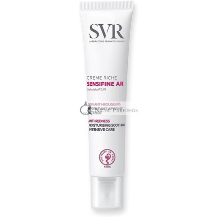 SVR Sensifine AR Anti-Redness Nyugtató Hidratáló Krém, 40ml
