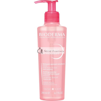 Bioderma Sensibio Moussant Enyhe Tisztító Habzó Gél, 200ml