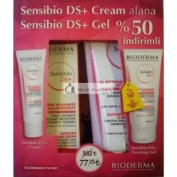 Bioderma Sensibio DS+ Krém a Hámló Bőrre, 40ml