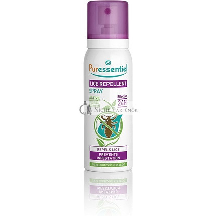 Puressentiel Kopflaus Präventions- und Abwehrspray 24 Stunden Schutz, 75ml