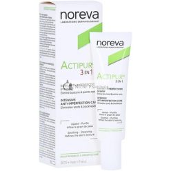   Noreva Actipur 3in1 Javító és Pórustisztító Anti-Acne Ápolás 30ml