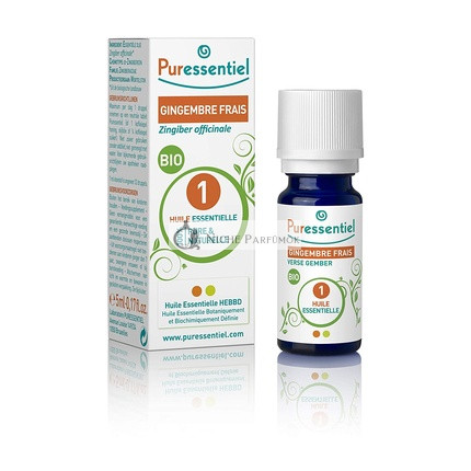 Puressentiel Bio Gyömbér Illóolaj, 5ml