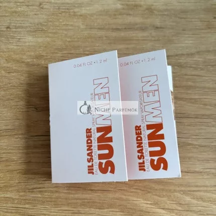 Jil Sander Sun Men Eau De Toilette Spray 2x 1.2ml