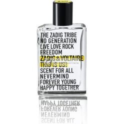   Zadig & Voltaire This Is Us! Unisex Eau de Toilette Spray, 50 ml