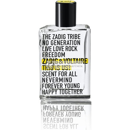 Zadig & Voltaire This Is Us! Unisex Eau de Toilette Spray, 50 ml