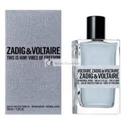   Zadig & Voltaire This is Him! Vibes of Freedom Eau De Toilette, 100ml