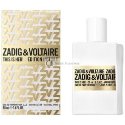   Zadig & Voltaire This Is Her! Eau De Parfum - Női Parfüm, 50 ml