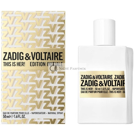 Zadig & Voltaire This Is Her! Eau De Parfum - Női Parfüm, 50 ml