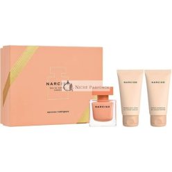   Narciso Rodriguez Narciso Ambree Szett: Eau De Parfum Spray 50ml, Testápoló 50ml & Tusfürdő 50ml