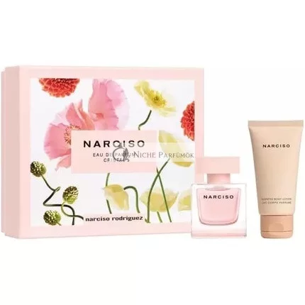 Narciso Rodriguez Narciso Cristal 50ml EDP Spray und 50ml Körperlotion