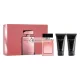 Narciso Rodriguez Her Musc Noir Rose Geschenkset 50ml EDP mit Körperlotion und Duschgel