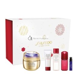   Shiseido Emelő és Feszesítő Krém - Fejlett Ünnepi Készlet - Luxus Bőrápoló Szett Feszesítésre és Emelésre