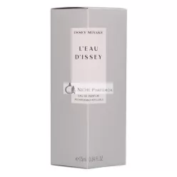   L'eau D'issey von Issey Miyake für Frauen Eau De Parfum Spray, nachfüllbar, 25ml