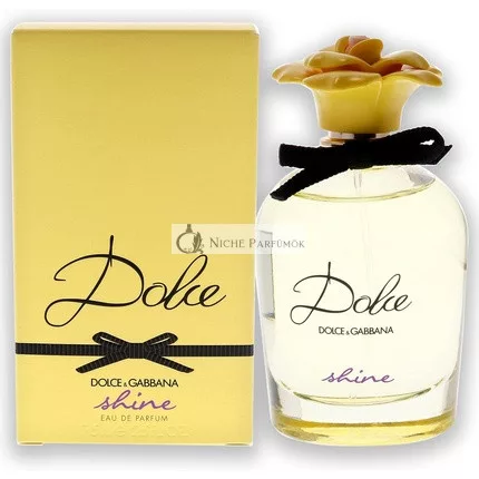 Dolce & Gabbana Dolce Shine Unisex Schwarzes Eau de Parfum, 75ml