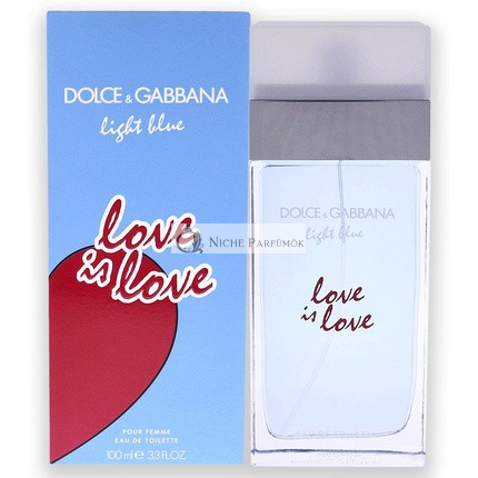 Dolce and Gabbana Light Blue Love Is Love Női EDT Spray, 100ml