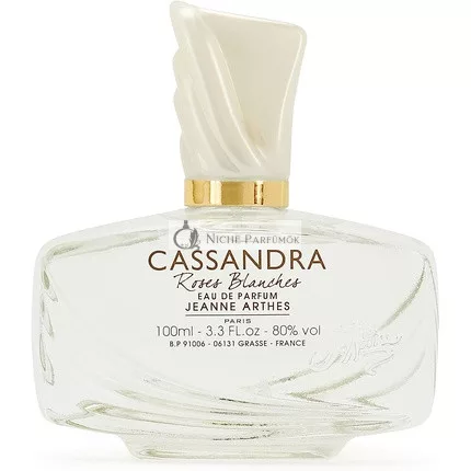 Jeanne Arthes Cassandra Weiße Rosen Eau De Parfum, 100ml