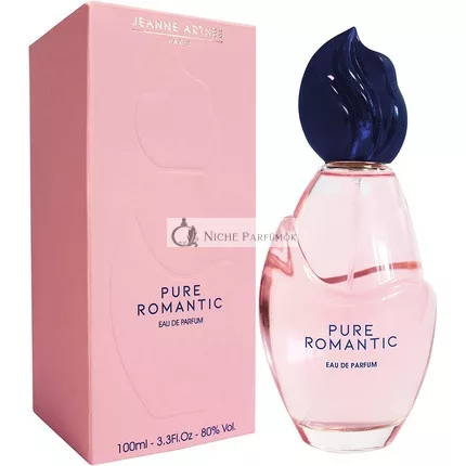 Jeanne Arthes Pure Romantic Eau de Parfum für Frauen, hergestellt in Frankreich, 100ml