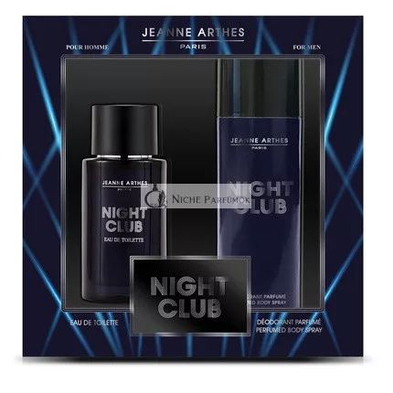 Jeanne Arthes Night Club Eau De Toilette für Männer 100ml