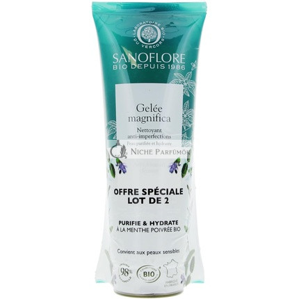 Sanoflore Magnifica Anti-Unreinheiten Reinigungsgelee Bio 120ml