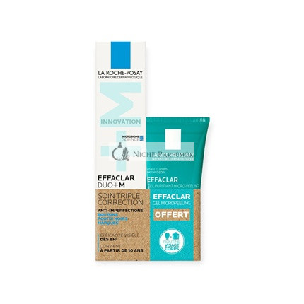 La Roche Posay Effaclar Ápoló Készlet Zsíros és Problémás Bőrre
