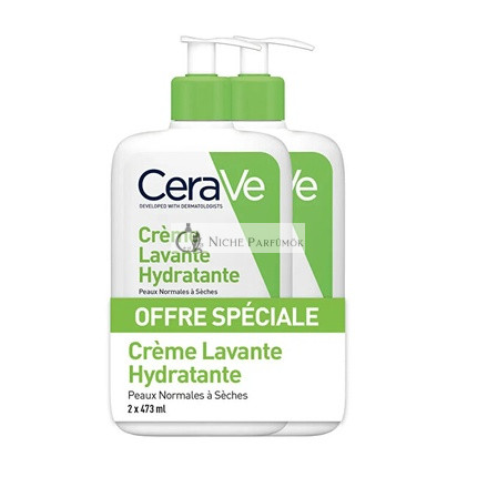Cerave Hidratáló Tisztító Szett - 2 X 473ml