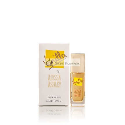 Alyssa Ashley Vanille Eau de Toilette Spray für Frauen 25ml