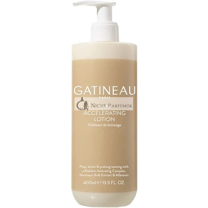 Gatineau Bräunungsbeschleunigende Lotion - Fördert die natürliche Bräunung für Gesicht und Körper, 400ml