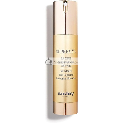 Sisley Supremya Éjszakai Anti-Aging Bőrápoló Krém az Arcnak, 50ml