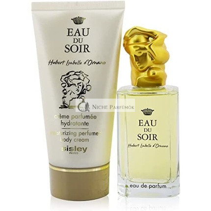 Sisley Eau du Soir Női Parfüm 2 Rész Merci Készlet - Eau de Parfum Spray 100ml + Hidratáló Parfümös Testápoló 150ml