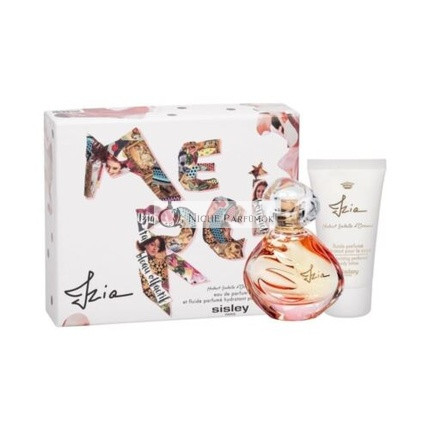 Sisley Izia Szett: Eau De Parfum Spray 30ml + Hidratáló Parfümös Testápoló 50ml