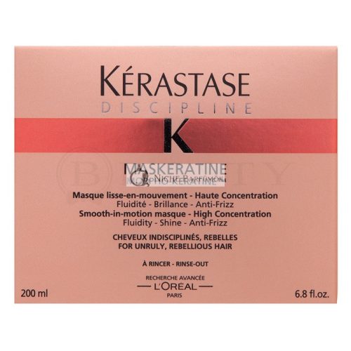 Kérastase Discipline Maskeratine Smooth-in-Motion Masque maszk rakoncátlan hajra 200 ml