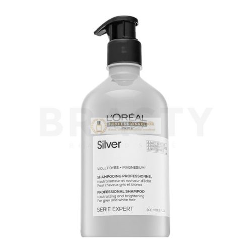L´Oréal Professionnel Série Expert Silver Shampoo neutralizáló sampon ősz hajra 500 ml
