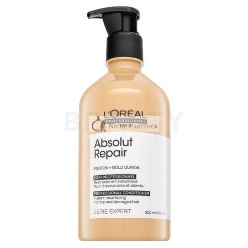 L´Oréal Professionnel Série Expert Absolut Repair Gold Quinoa + Protein Conditioner kondicionáló nagyon sérült hajra 500 ml