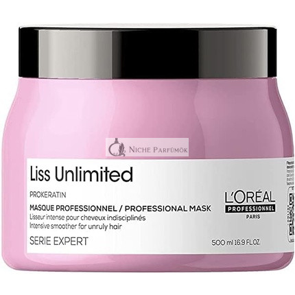 L´Oréal Professionnel Série Expert Liss Unlimited Mask Bändigende Haarmaske für widerspenstiges Haar 500 ml