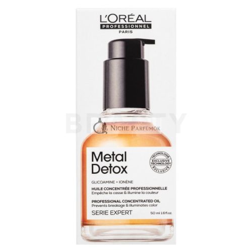 L'Oréal Professionnel Série Expert Metal Detox Professional Concentrated Oil olaj fényes festett hajért 50 ml