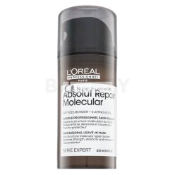   L'Oréal Professionnel Série Expert Absolut Repair Molecular Professional Leave-in Mask öblítést nem igénylő megújító pakolás sérült hajra 100 ml
