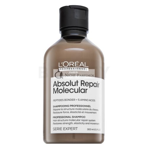 L´Oréal Professionnel Série Expert Absolut Repair Molecular Professional Shampoo tápláló sampon a haj megerősítésére 300 ml