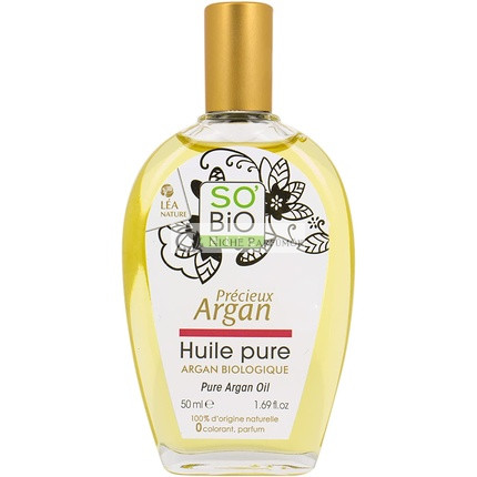 SO'BiO Etic Reiner 100% Bio Arganöl, 50 ml