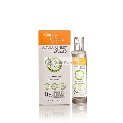 Alyssa Ashley Biolab Ginger & Curcuma Eau Parfumée Spray, 50ml
