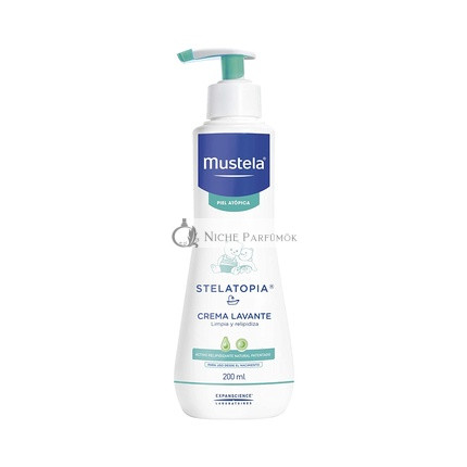 Mustela Stelatopia Reinigungscreme für trockene Haut - Atopische Tendenz