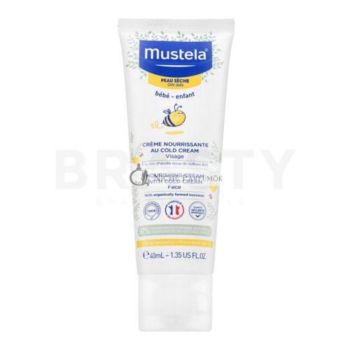 Mustela Bébé Nourishing Cream With Cold Cream Hydratations- und Schutzfluid für Kinder 40 ml