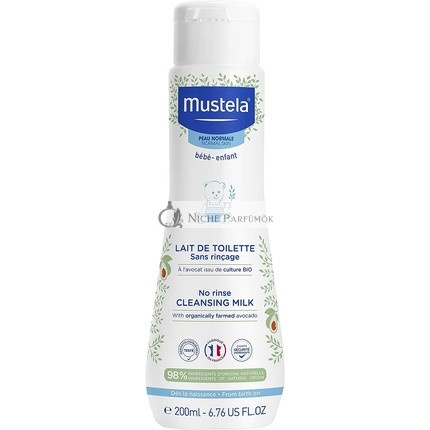 Mustela Reinigungslotion ohne Abspülen, 200ml