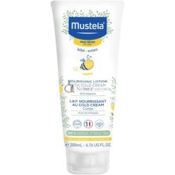 Mustela Nährend Milch mit Kaltcreme und Bienenwachs, 200ml