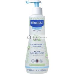 Mustela Bébé Tisztító Víz Öblítés Nélkül 300ml