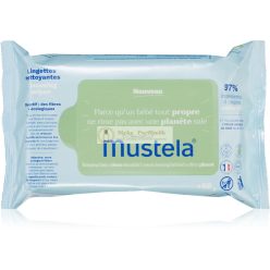 Mustela Compostable at Home Cleansing Wipes  60 pcs